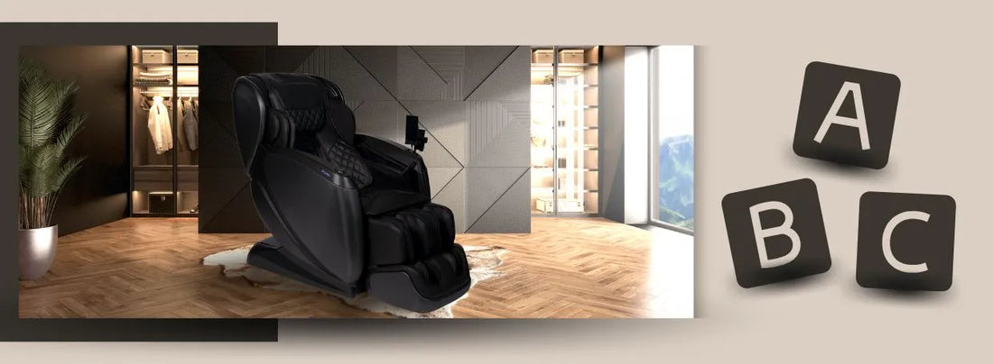 Massagestol ABC - Terminologi til massagestole