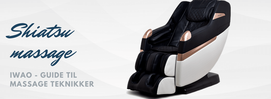 Massage teknikker i vores massagestole – Shiatsumassage