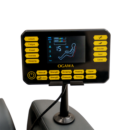 OGAWA Relaxio - Sort - 2D Massagestol