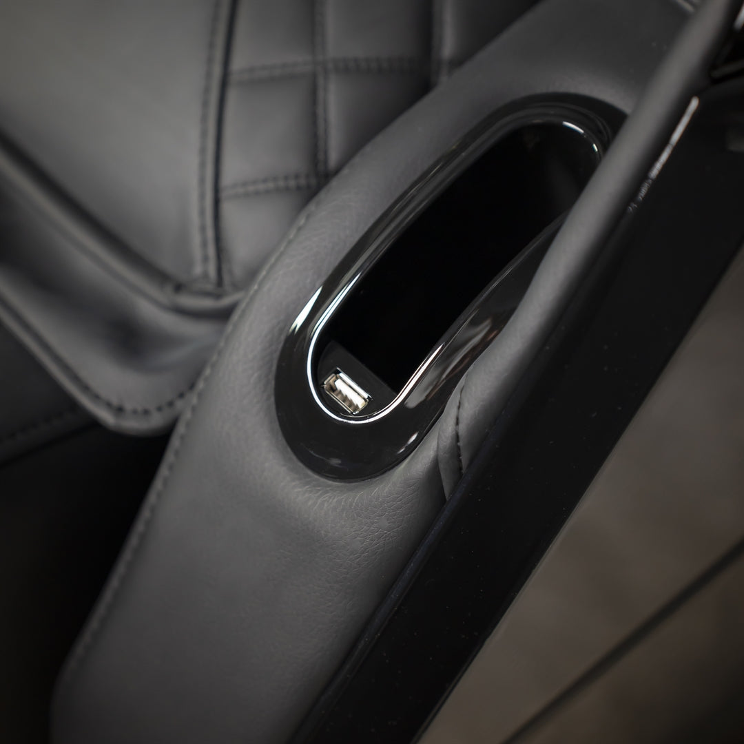 IWAO Gravity med stemmekontrol - 4D Massagestol - Sort