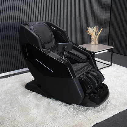 IWAO Apollo Pro med ultimativ komfort - 3D Massagestol - Sort