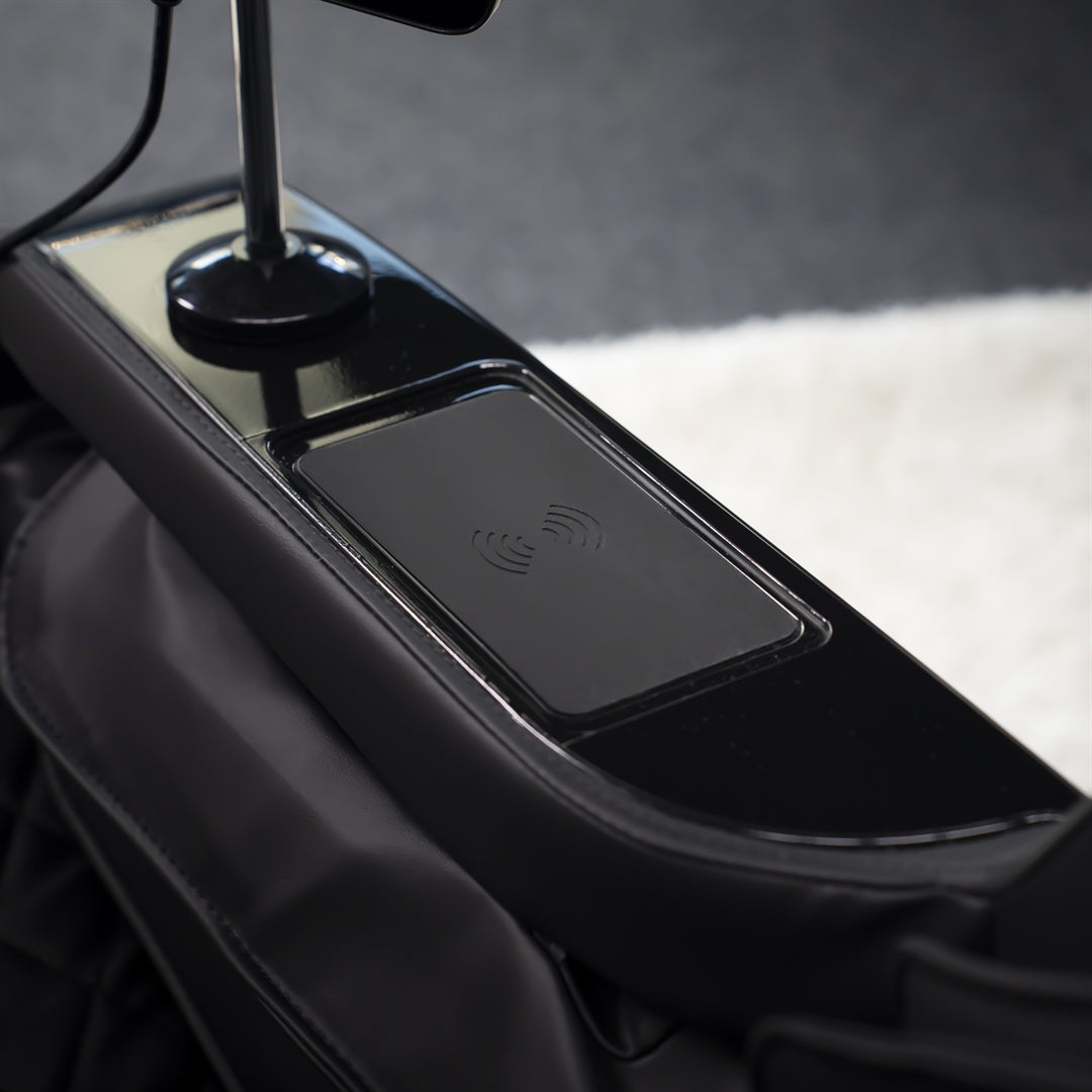 IWAO Apollo Pro med ultimativ komfort - 3D Massagestol - Sort