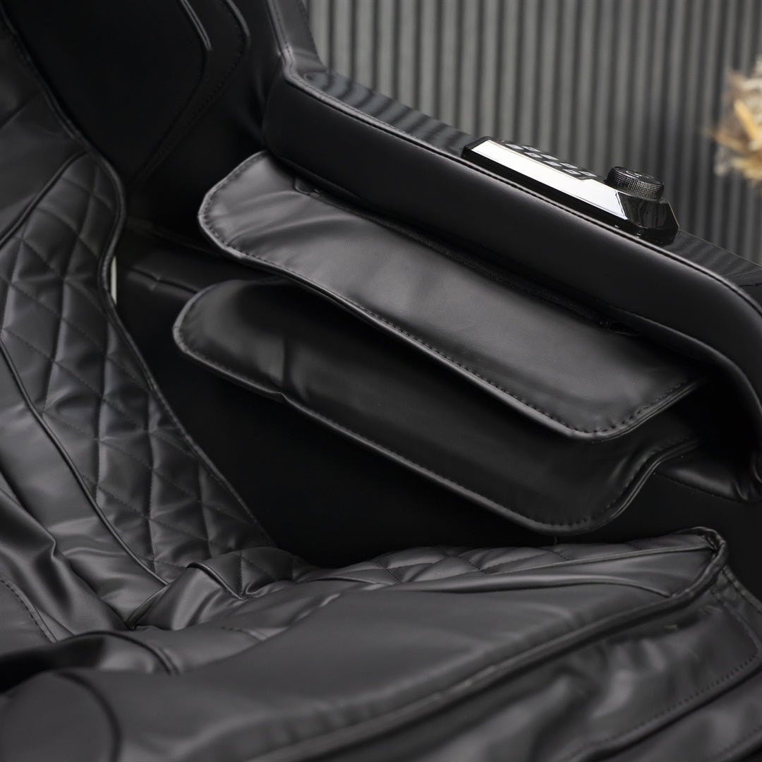 IWAO Apollo Pro med ultimativ komfort - 3D Massagestol - Sort