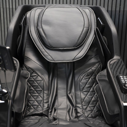 IWAO Apollo Pro med ultimativ komfort - 3D Massagestol - Sort