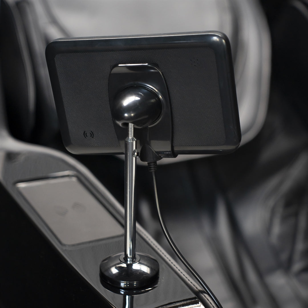 IWAO Apollo Pro med ultimativ komfort - 3D Massagestol - Sort