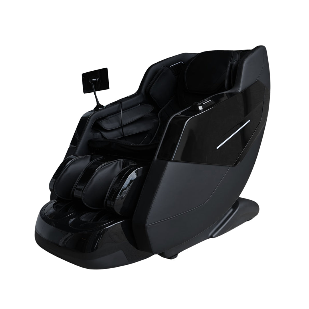 IWAO Apollo Pro med ultimativ komfort - 3D Massagestol - Sort