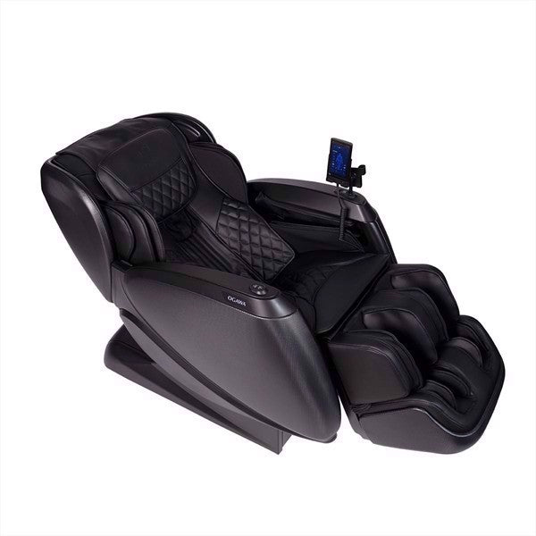 OGAWA Master Sensei - Sort - 4D Massagestol set oppe fra i zero gravity mode