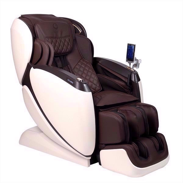 OGAWA Master Sensei - Espresso - 4D Massagestol set skråt fra venstre