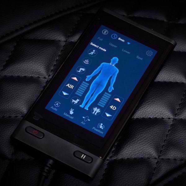 OGAWA Master Sensei - Espresso - 4D Massagestol touch skærm