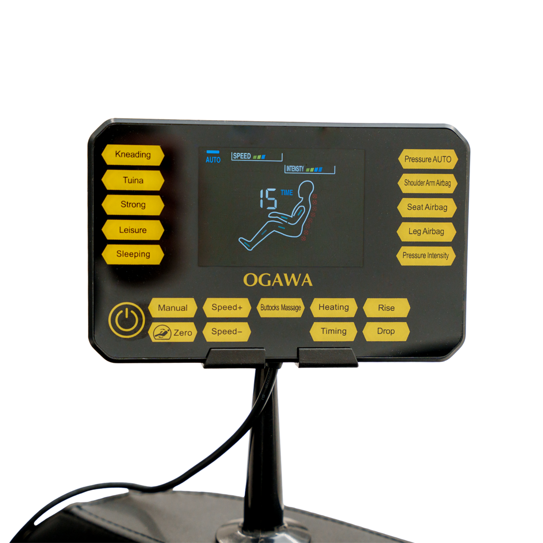 Ogawa Prima - Sort - 8D Massagestol