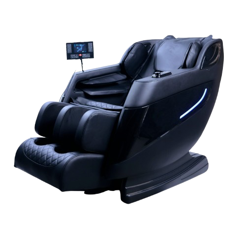 IWAO Performance med 2026 teknologi - 8D Massagestol - Sort