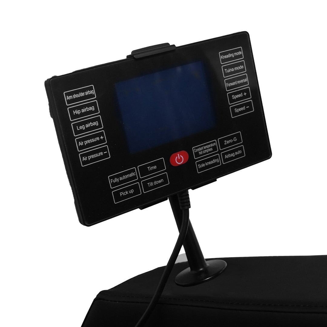 IWAO Performance med 2025 teknologi - 8D Massagestol - Sort