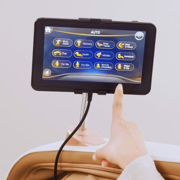 OGAWA Sonic-X - Latte - 2D Massagestol touch skærm